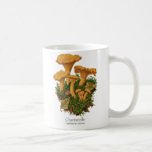 Pfifferlings-Pilz-Kaffee-Tasse Kaffeetasse