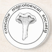 Pfifferlings-Untersetzer Sandstein Untersetzer (Vorne)