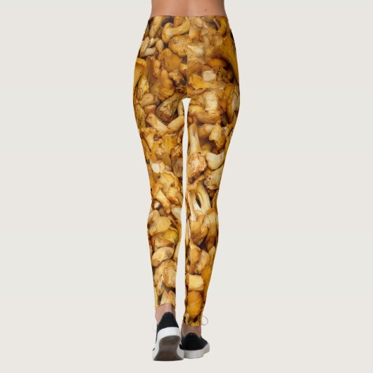 Pfifferlingspilze Leggings (Rückseite)