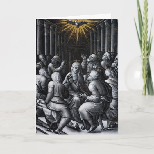 Pfingstbestätigungswerk von Pierre Reymond Feiertagskarte (Vorderseite)