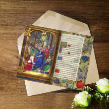 Pfingstbild Mittelalterliches Renaissancemanuskrip