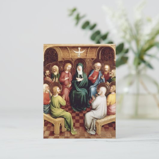 Pfingsten, 1450 postkarte (Stehend Vorderseite)