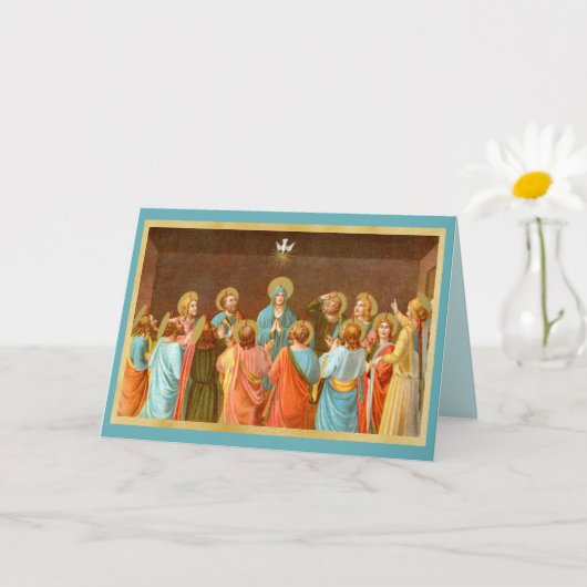 Pfingsten: Abstieg des Heiligen Geistes (SB 01) Karte (Kleine Pflanze)