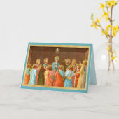 Pfingsten: Abstieg des Heiligen Geistes (SB 01) Karte (Gelbe Blume)