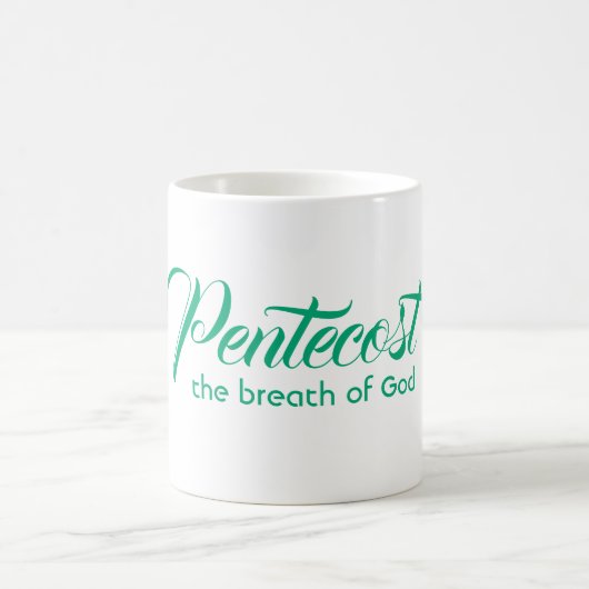 Pfingsten - der Atem Gottes Kaffeetasse (Mittel)