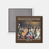 Pfingsten - Magnet (Vorderseite/Rückseite)