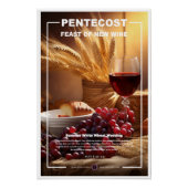 Pfingsten - Neuer Wein Poster (Vorderseite)