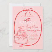 Pfingstfeier 50. Geburtstagsparty Einladung (Vorderseite)