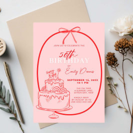 Pfingstfeier 50. Geburtstagsparty Einladung