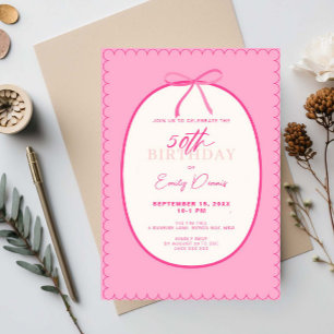 Pfingstfeier 50. Geburtstagsparty Einladung