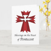 Pfingstgottesscheide am Roten Kreuz Karte (Gelbe Blume)