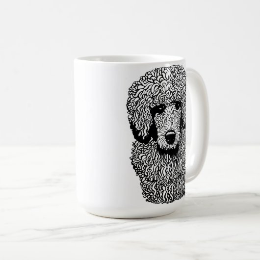 Pfingstpfoten Haustiere Kunst Kaffeetasse (VorderseiteRechts)