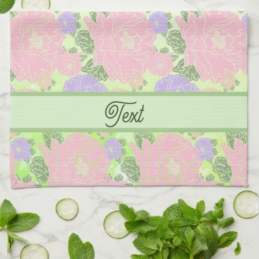 pfingstroen geschirrtuch (Gefaltet)