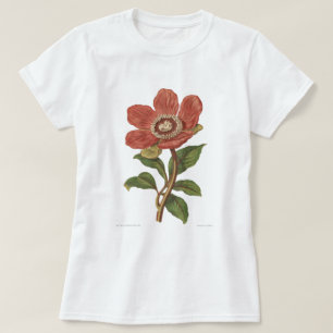 Pfingstrose, Antikes viktorianisches botanisches B T-Shirt
