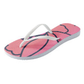 Pfingstrose Badesandalen (Schrägansicht)