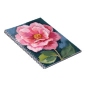 Pfingstrose-Blumen-Wasserfarbe-Blumen Notizblock (Rechte Seite)