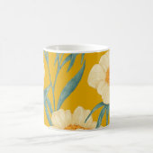 Pfingstrose Claire de Lune Vintage Kaffeetasse (Mittel)