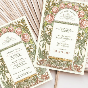 Pfingstrose Die Nacht Vor Der Hochzeitsprobe Einladung
