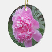 Pfingstrose Keramik Ornament (Links)