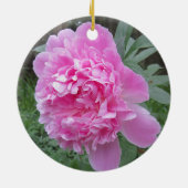 Pfingstrose Keramik Ornament (Hinten)
