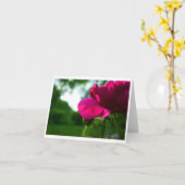 Pfingstrose leeres Notecard Karte (Gelbe Blume)