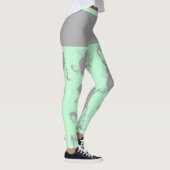 Pfingstrose Leggings (Rechts)