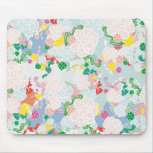 Pfingstrose pink mousepad
