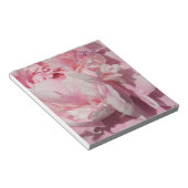 Pfingstrose Pink Notizblock (angewinkelt)