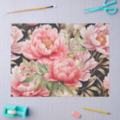 Pfingstrose Pink  Seidenpapier (Basteln)