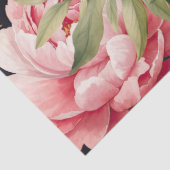 Pfingstrose Pink  Seidenpapier (Detail)