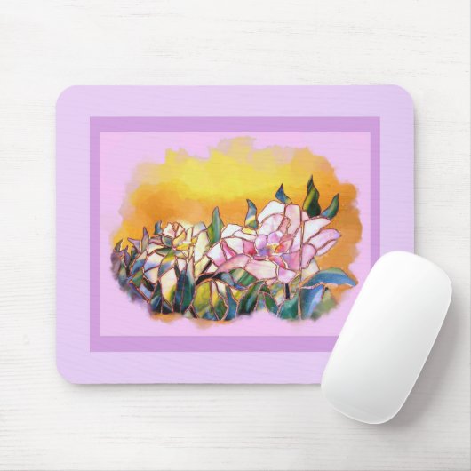 Pfingstrose reizend mousepad (Mit Mouse)