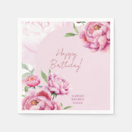 Pfingstrose Serviette