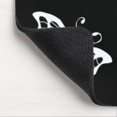 Pfingstrose u. Schmetterling Mousepad (Ecke)