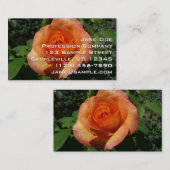 Pfingstrose Visitenkarte (Vorne/Hinten)