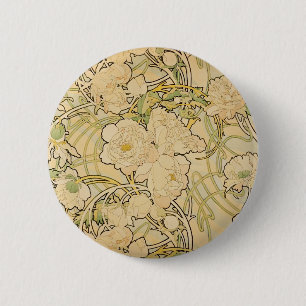 Pfingstrosen 1897 button