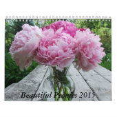 Pfingstrosen 2015 Kalender-Blumen Kalender (Titelbild)