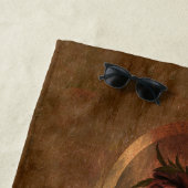 Pfingstrosen 70 x 35 Bade- / Strandtuch (Beispiel)