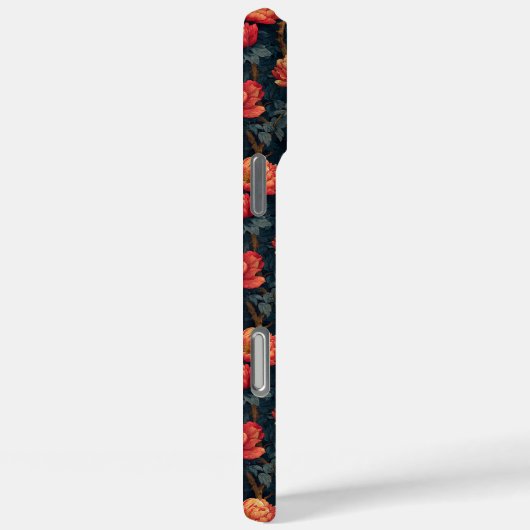 Pfingstrosen benutzerdefinierter Name Iphone Hülle (Rückseite / Rechts)