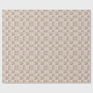 Pfingstrosen-Blumen Botanische Florale Musterkunst Geschenkpapier