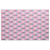 Pfingstrosen-Blumen-Illustrations-Stift, der Stoff (Yard (91,4 cm))