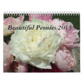Pfingstrosen-Blumen-Kalender 2013 Kalender (Titelbild)
