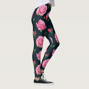 Pfingstrosen-Blumenleggings Leggings