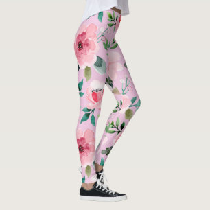 Pfingstrosen-Blumenleggings Leggings