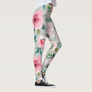 Pfingstrosen-Blumenleggings Leggings