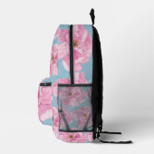 Pfingstrosen-Blumenmuster  Bedruckter Rucksack (Rechts)