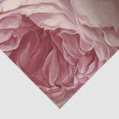 Pfingstrosen Botanisches Blumendesign Seidenpapier (Detail)
