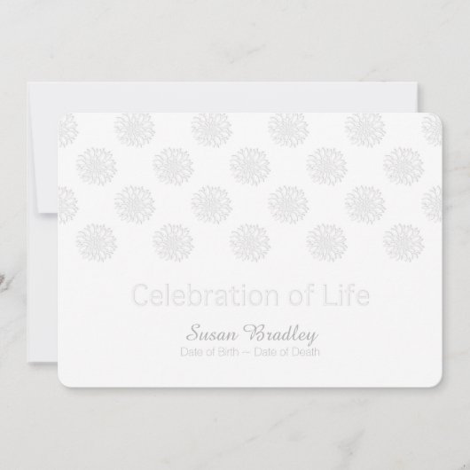 Pfingstrosen-Digital-Papierausschnitt-Feier des Einladung (Vorderseite)