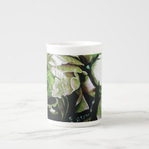 "Pfingstrosen-Fahr" feine Porzellan-Tasse