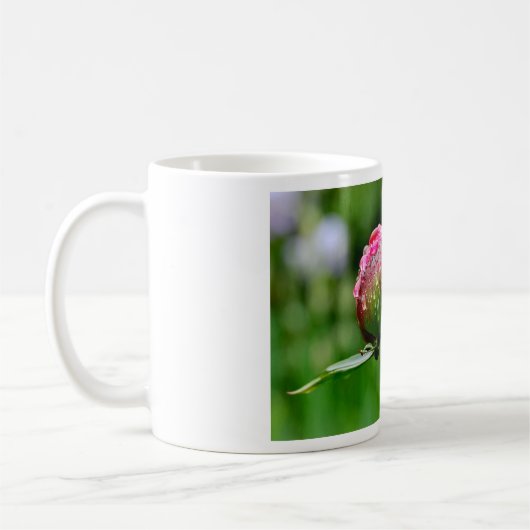 Pfingstrosen-Knospe Kaffeetasse (Links)