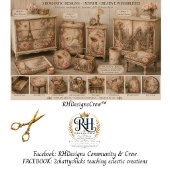 Pfingstrosen Manor Französischer Garten Viktoriani Geschenkpapier Set